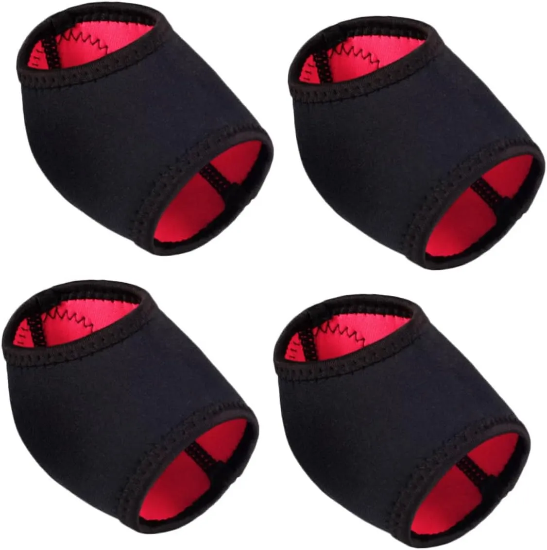 2Pairs Antislip Heel Sleeve Covers Comfortable Cloth Ankle Pads for Relief Durable Foot Protection for Sneakers and Everyday Use