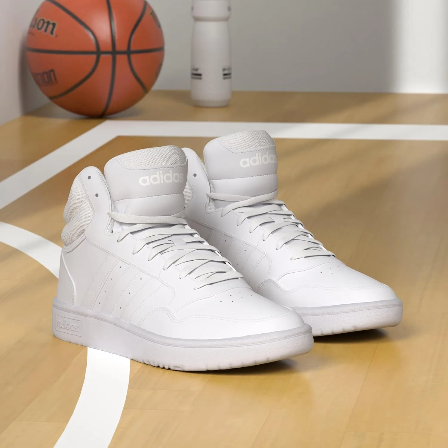 adidas Women's Hoops 3.0 Mid Basketball Shoe