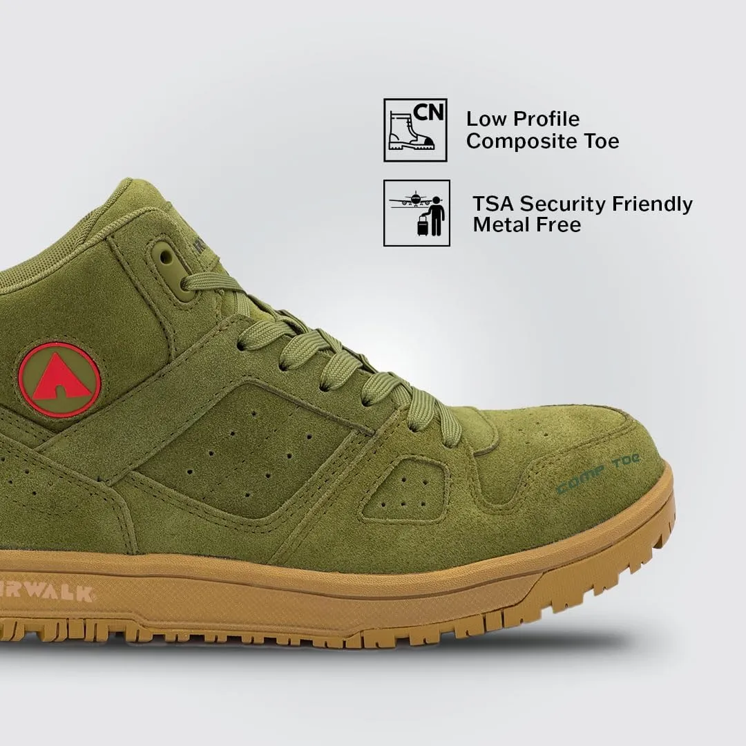 Airwalk Men's Composite Toe Mongo Industrial Shoe