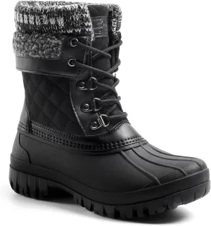 ALEADER Womens Winter Snow Boots | Waterproof Shell | Duck Boots