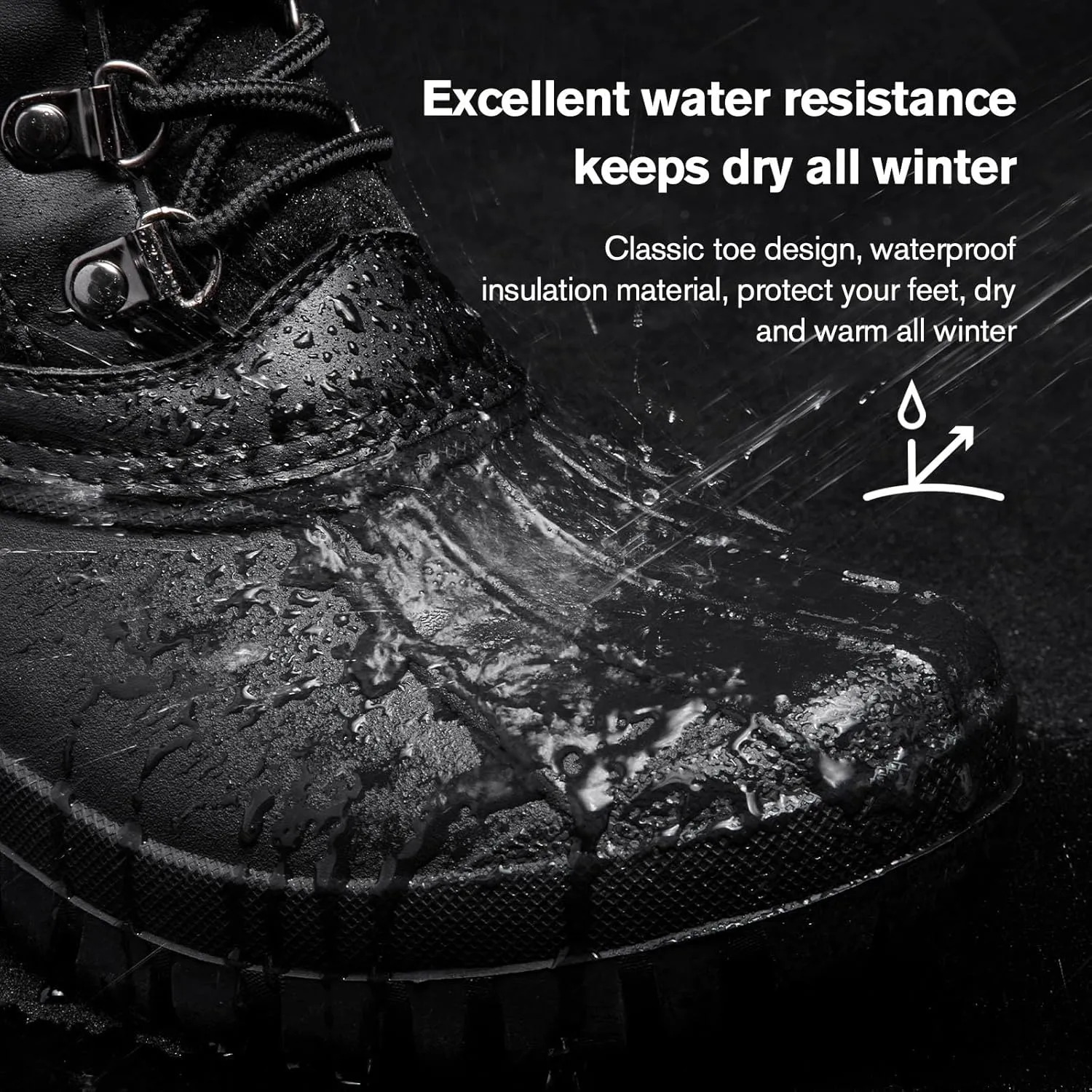 ALEADER Womens Winter Snow Boots | Waterproof Shell | Duck Boots