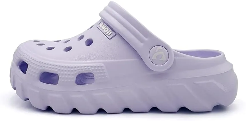 Amoji Kids Garden Clogs Boy Girl Gardening Shoes Youth