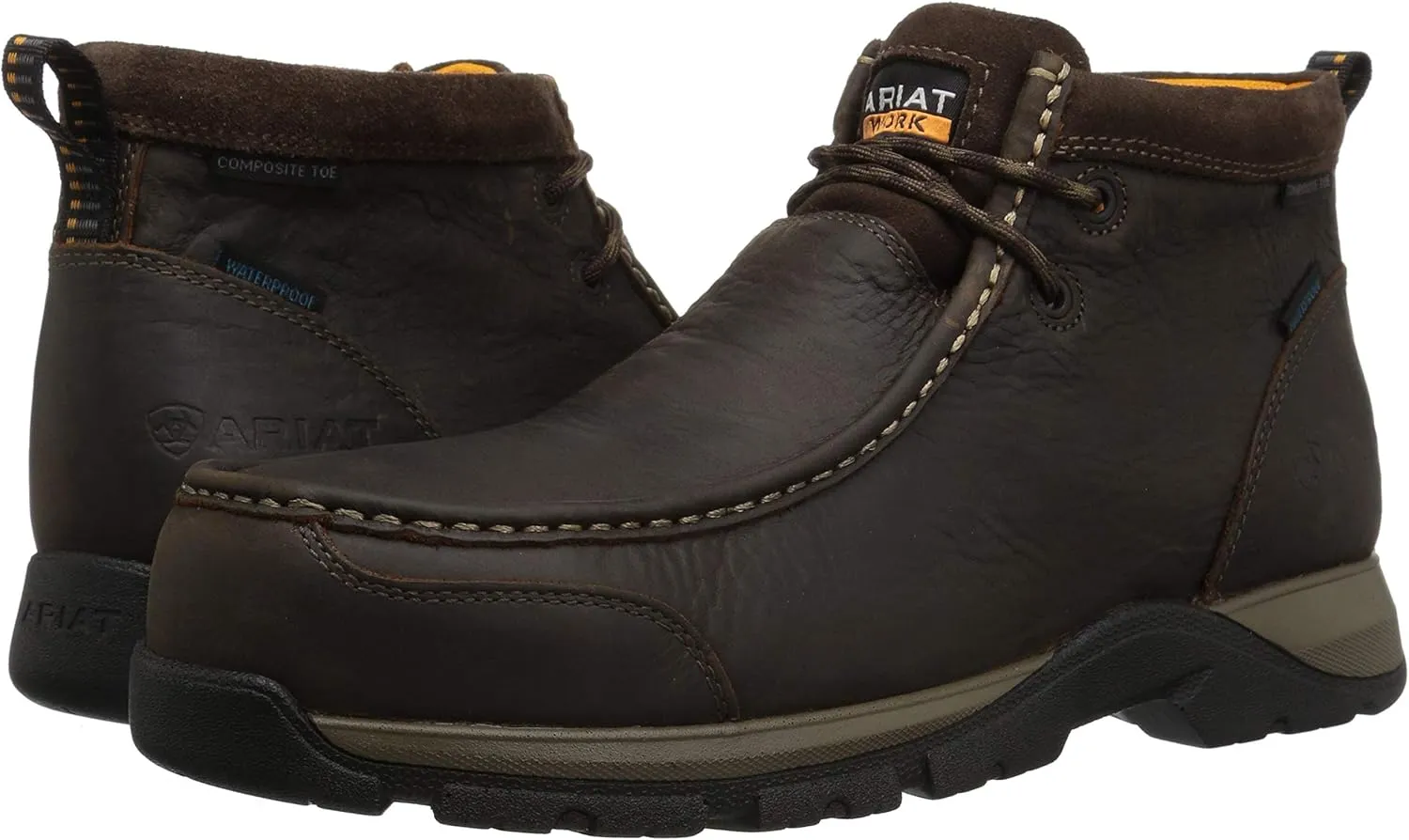 Ariat Men's Edge Lte Moc Waterproof Composite Toe Work Boot