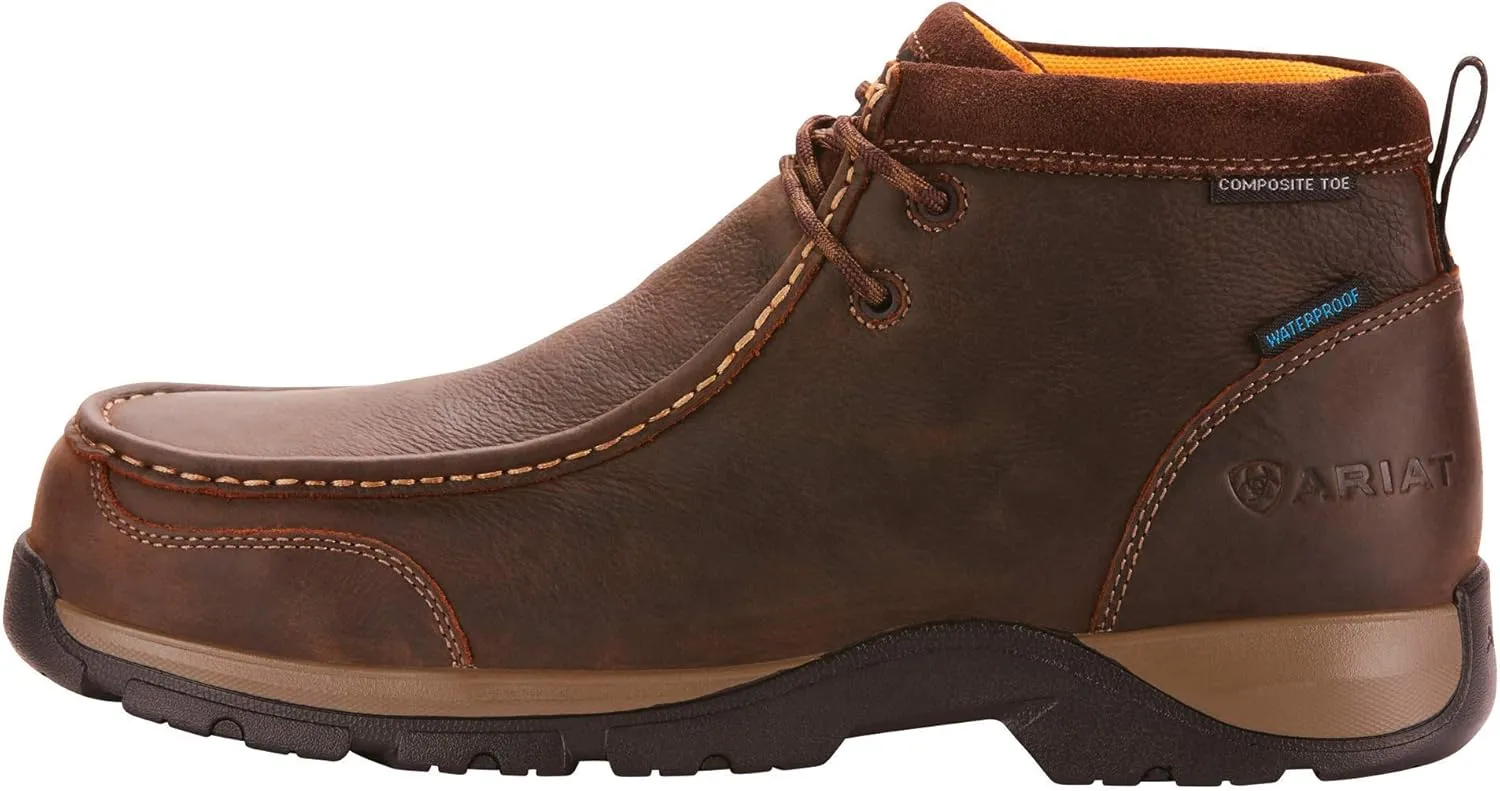 Ariat Men's Edge Lte Moc Waterproof Composite Toe Work Boot