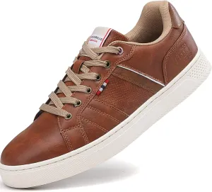 ASTERO Shoes for Men Casual Stylish Sneakers Dress Non-Slip Low Top Walking Shoes