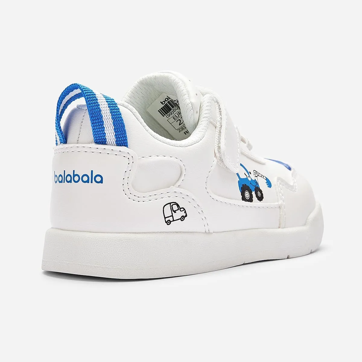 Balabala Toddler Boys Cartoon Style Sneakers Comfortable Lightweight Walking Shoes for Boys Girls