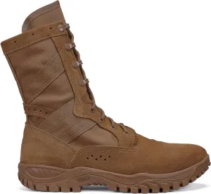 Belleville FC320 One Xero 8” Combat Boots for Women - Ultra-Lightweight Army/Air Force OCP ACU Coyote Brown Leather with Vibram Incisor Traction Outsole; Berry Compliant
