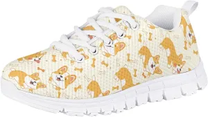 Biyejit Boys Girls Casual Shoes Kids Tennis Running Sports Lace Up Athletic Sneakers