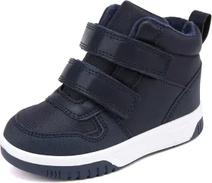BMCiTYBM Toddler Snow Boots Boys Girls Winter Warm Shoes High Top Outdoor Sneakers for Cold Weather
