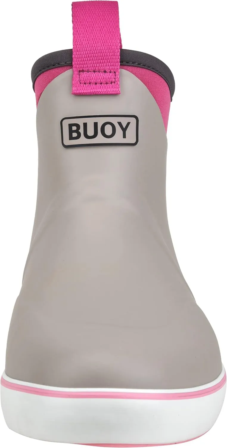 Buoy Boots Womens Waterproof Deck Ankle Rain Boots