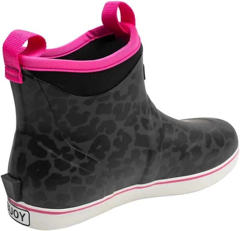 Buoy Boots Womens Waterproof Deck Ankle Rain Boots
