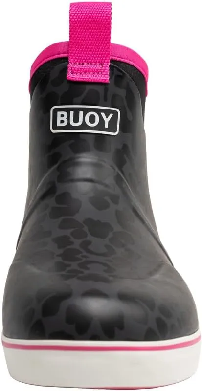 Buoy Boots Womens Waterproof Deck Ankle Rain Boots