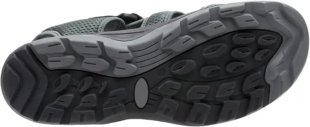CAMEL CROWN Men's Mesh Hiking Sandals Closed-Toe Beach Sandal for Athletic Outdoor Summer Waterproof