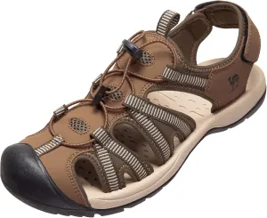 CAMELSPORTS Men's Hiking Sandals Closed Toe Outdoor Beach Sandal Waterproof Sport Fisherman Sandals Water Shoes