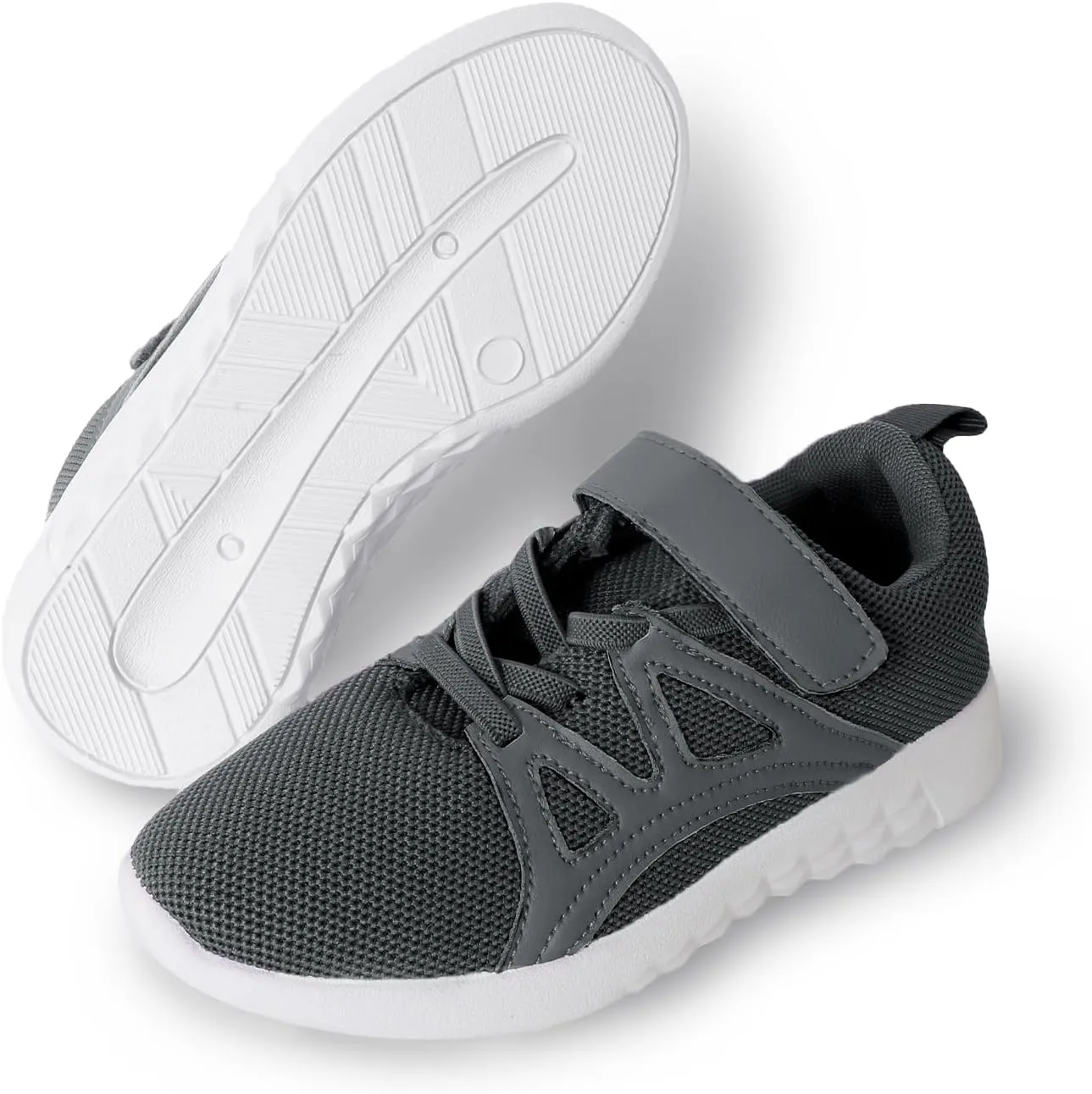 CHIN·MOON Boys Girls Lightweight Running Shoes Kids Tennis Walking Shoes Breathable Sports Sneakers (Little Kid/Big Kid)
