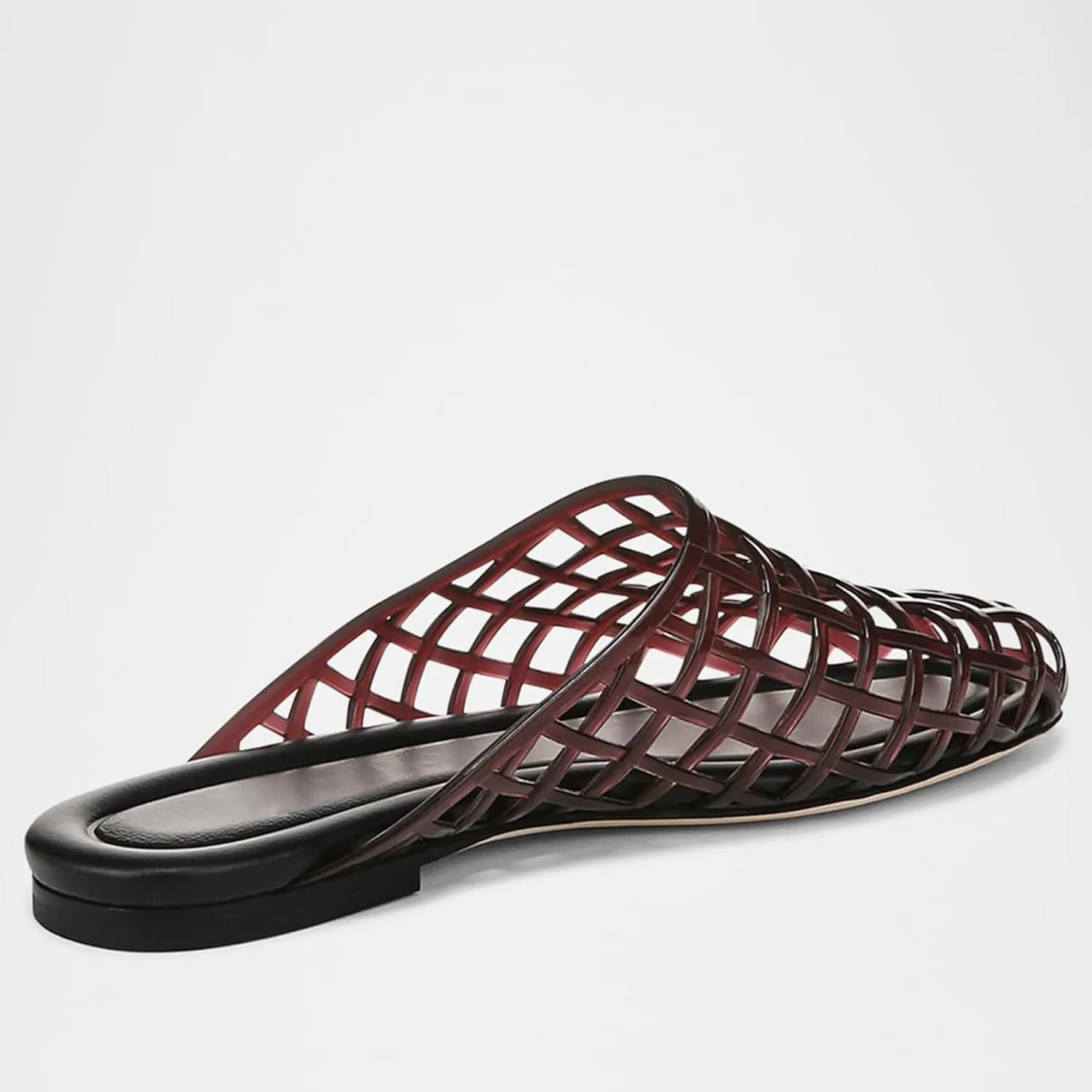 Clear Jelly Shoes for Women Slip on Jelly Mesh Slides Sandals Comfortable Closed Toe Jelly Flats Sandals Jelly Summer Beach Sandals.