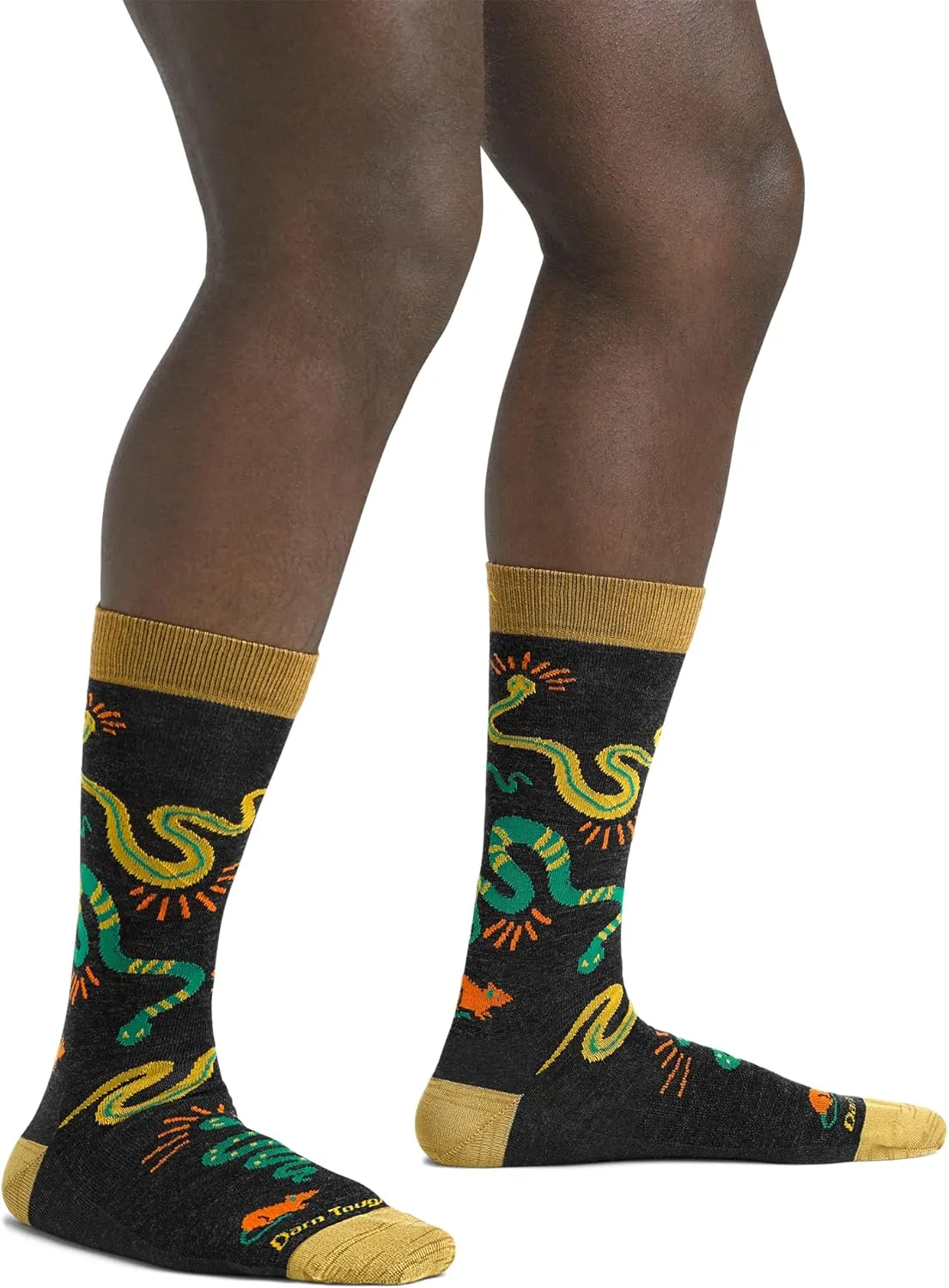 Darn Tough Vermont Men's Field Guide Crew Socks - Lightweight Crew Socks for Men, Comfort Fit Mens Sock, Style 6119