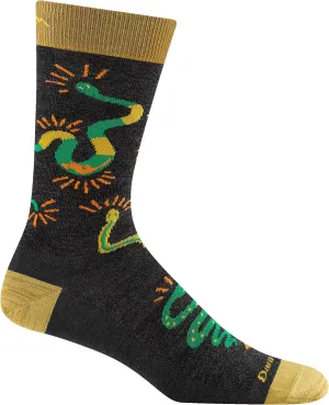 Darn Tough Vermont Men's Field Guide Crew Socks - Lightweight Crew Socks for Men, Comfort Fit Mens Sock, Style 6119
