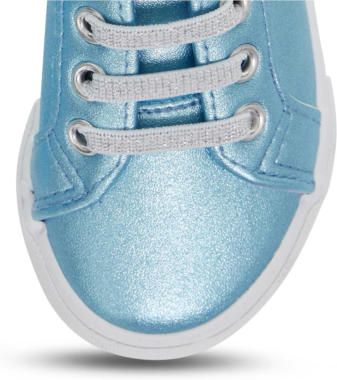 Disney Frozen's Magical High Top Shoes for Girls Elsa, Anna, Olaf Adventure Blue Lace Up Sneakers - Cute, Comfortable, and Ready for Playtime Magic