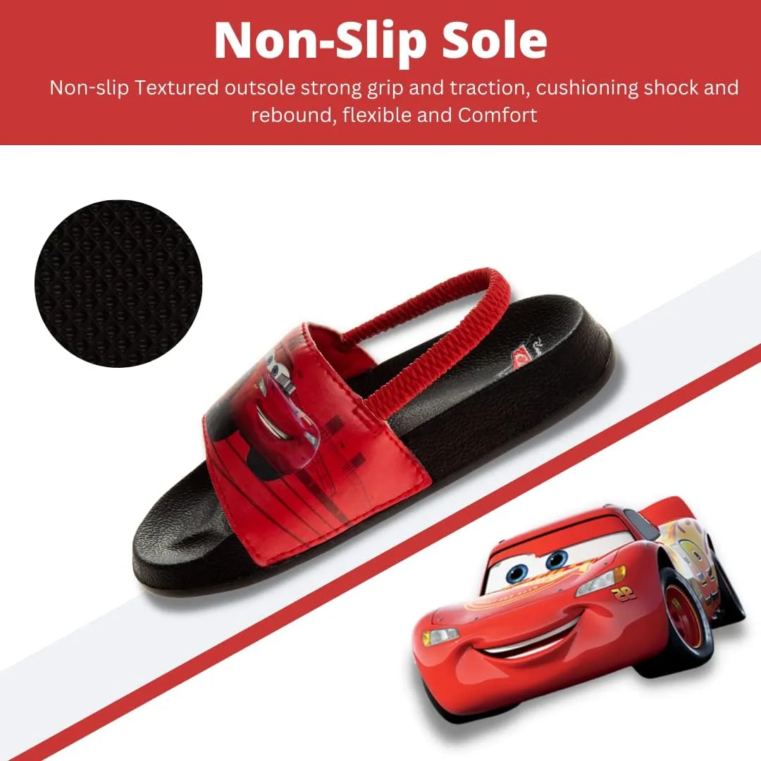 Disney Minnie Mickey Encanto Lightning McQueen Lilo n Stich Slides Backstrap Slip-On Beach Sandals (Toddler/Little Kid)