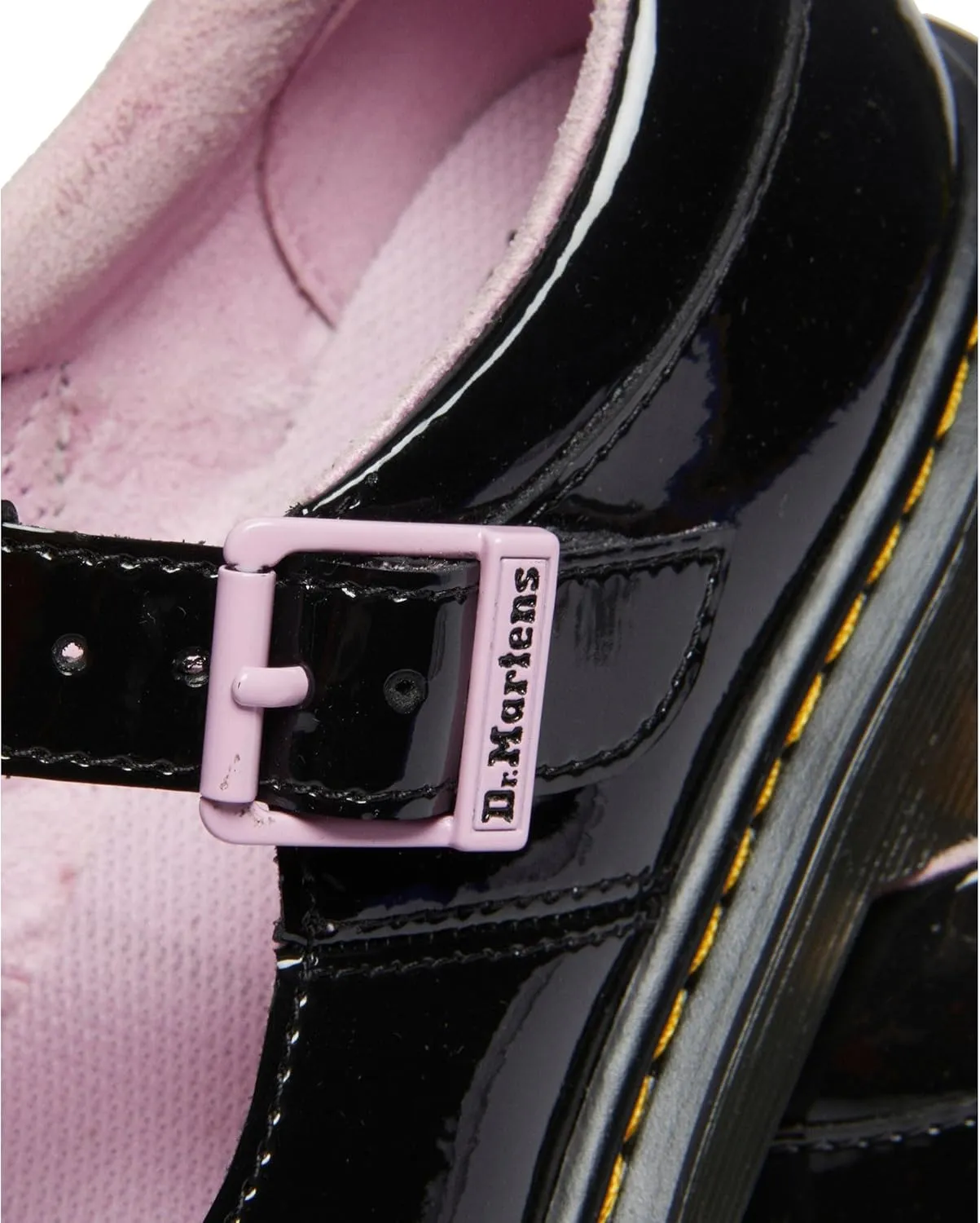 Dr. Martens Unisex-Child Bex Heart Youth Mary Jane (Big Kid) Flat
