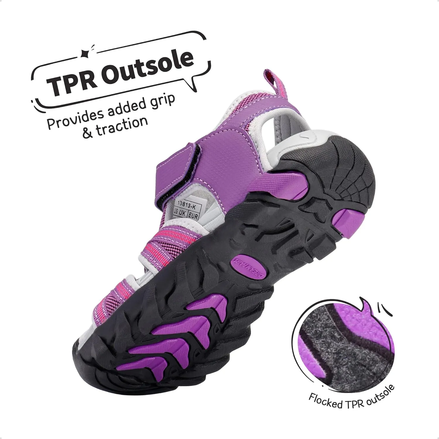 DREAM PAIRS Boys Girls Outdoor Summer Sport Athletic Sandals for Little/Big Kid