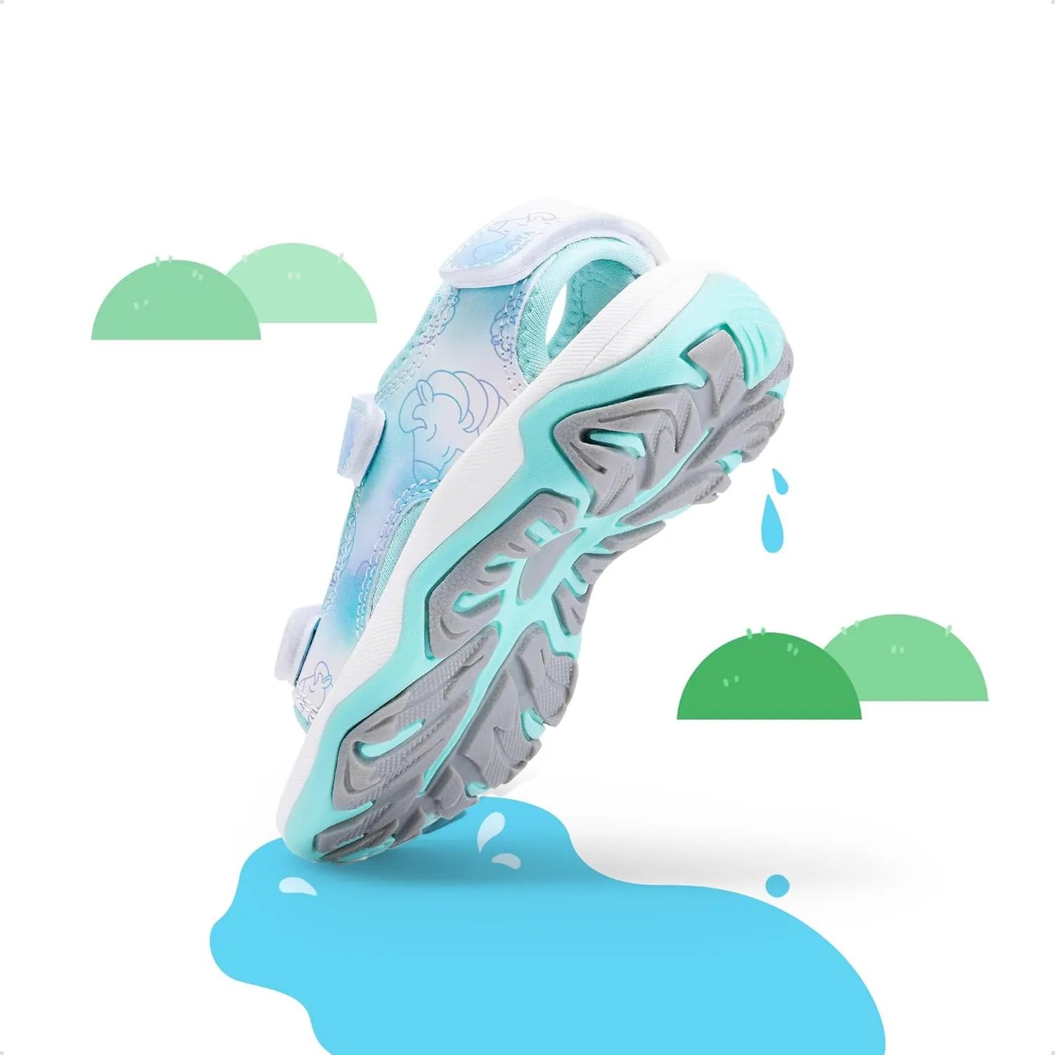 DREAM PAIRS Boys Girls Sandals Summer Outdoor Athletic Kids Sport Water Shoes for Toddler/Little Kid