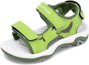 DREAM PAIRS Boys Girls Sandals Summer Outdoor Athletic Kids Sport Water Shoes for Toddler/Little Kid