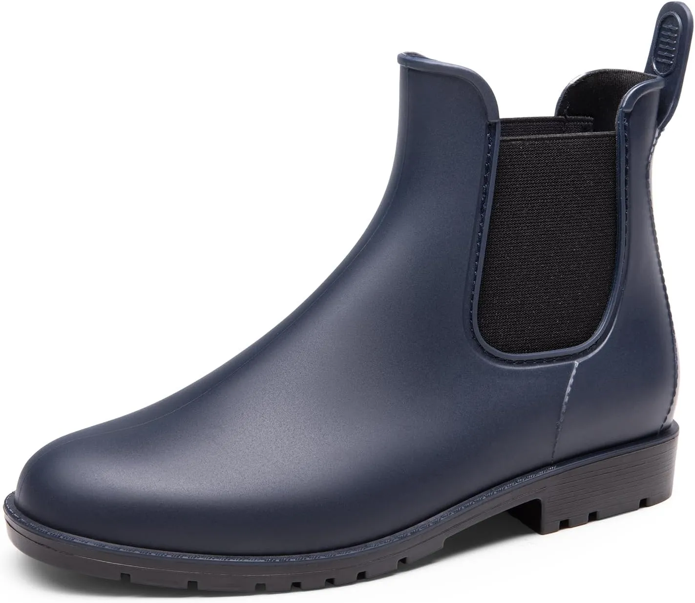 DREAM PAIRS Women's Ankle Rain Boots Chelsea Short Boots Waterproof Elastic Slip On Lightweight Comfortable Garden Outdoor Shoes