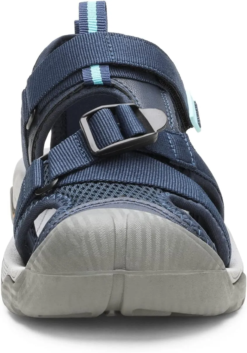 DREAM PAIRS Women's Closed Toe Sport Hiking Sandals，Summer Outdoor Comfortable Walking Water Sandals