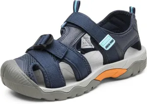 DREAM PAIRS Women's Closed Toe Sport Hiking Sandals，Summer Outdoor Comfortable Walking Water Sandals