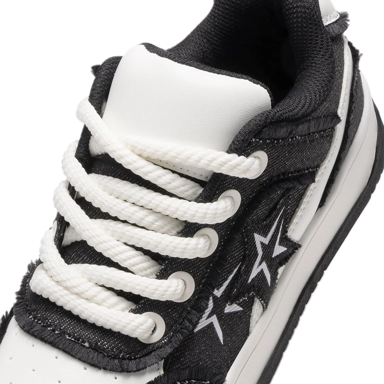DREAM PAIRS Women's Sneakers Walking Lace-Up Comfortable Casual Rube Flat Low-Top Fashion Sneakers Shoes.