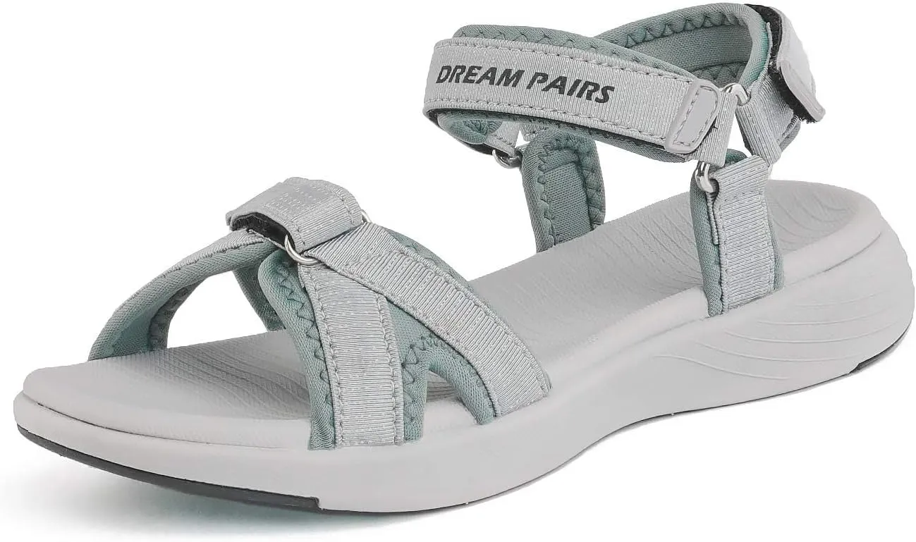 DREAM PAIRS Women's Sport Athletic Sandals Outdoor Hiking Sandals
