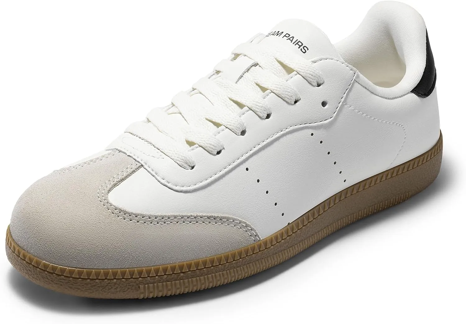 DREAM PAIRS Women's Tennis Sneakers Walking Nia Flat Low-Top Casual Lace-Up Comfortable Fashion Sneakers Shoes.