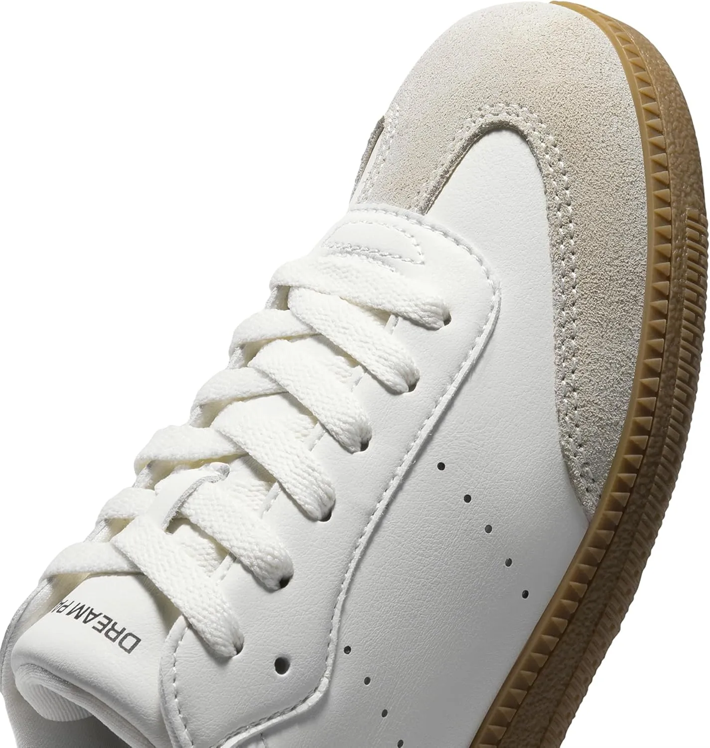 DREAM PAIRS Women's Tennis Sneakers Walking Nia Flat Low-Top Casual Lace-Up Comfortable Fashion Sneakers Shoes.