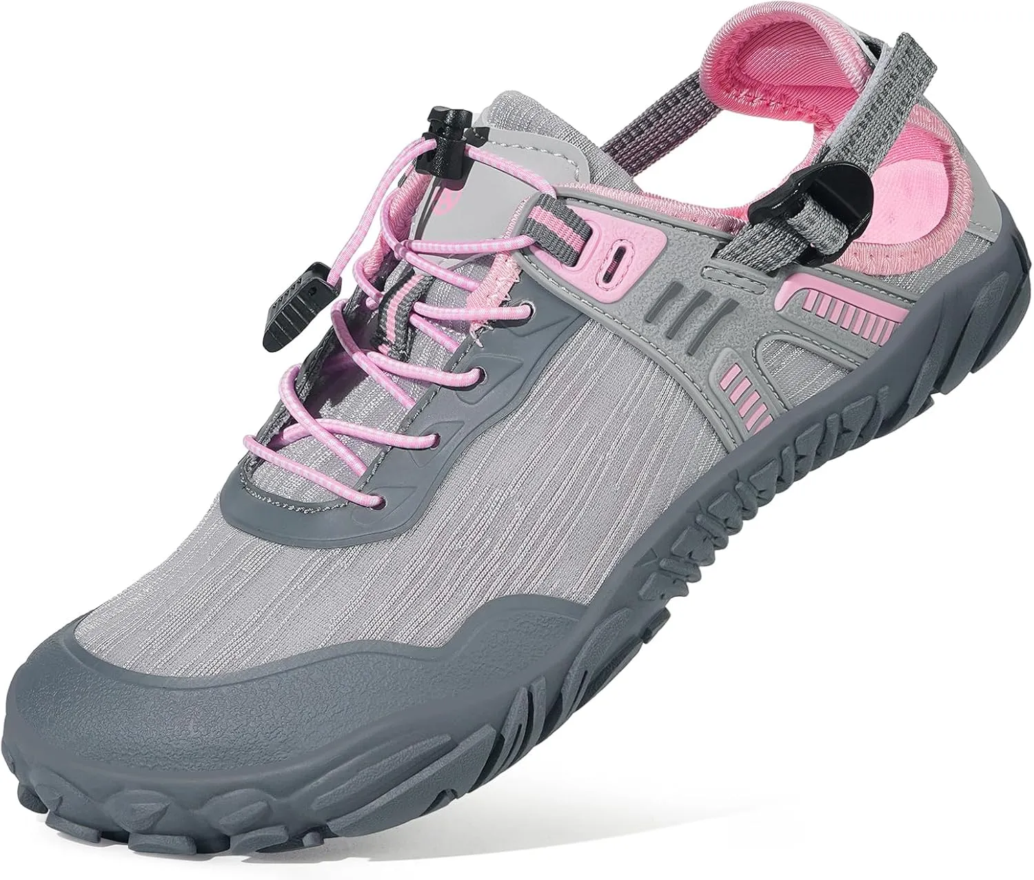 Eagsouni Womens Mens Water Shoes Quick Dry Sport Aqua Shoes Barefoot Non-Slip Outdoor Hiking Sandals with Wide Toe Box & Arch Support
