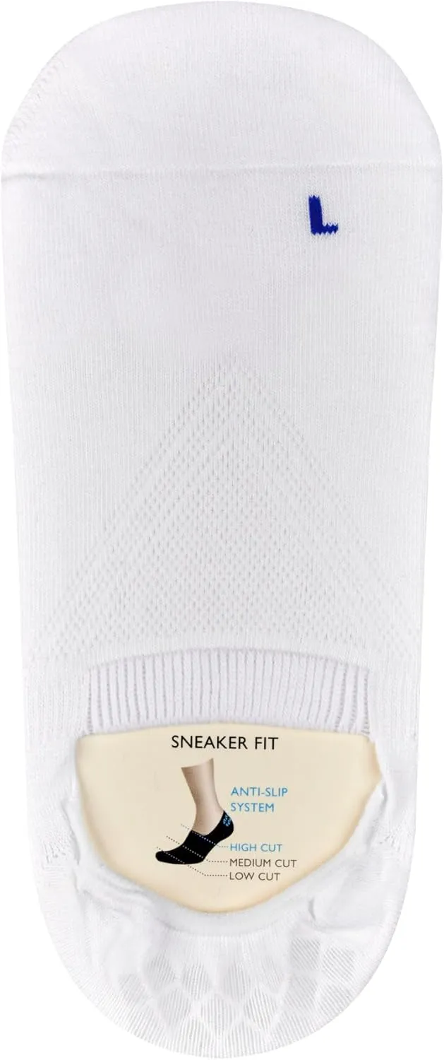 FALKE Women's Cool Kick No Show Socks, Cooling, Low Cut, Non Slip Heel, 1 Pair