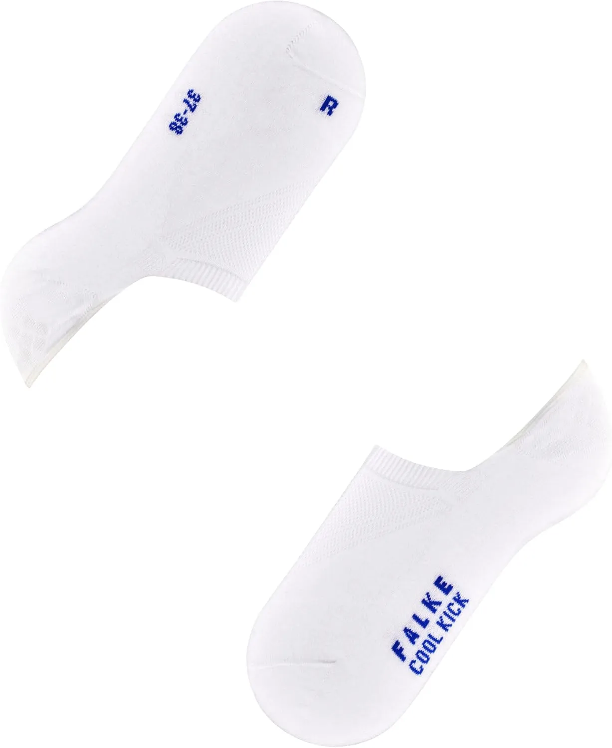 FALKE Women's Cool Kick No Show Socks, Cooling, Low Cut, Non Slip Heel, 1 Pair