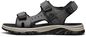 Fashion Men's Hiking Open-Toe Sandals, Breathable Classics Real Leather Sports Sandals, Outdoor Backpacking Beach Shoes