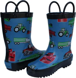 Foxfire for Kids Boys Rubber Rain Boots for Toddles and Children