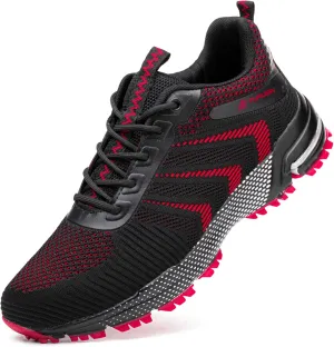 Furuian Steel Toe Sneakers for Women Men Lightweight Safety Shoes Comfortable Steel Toe Shoes