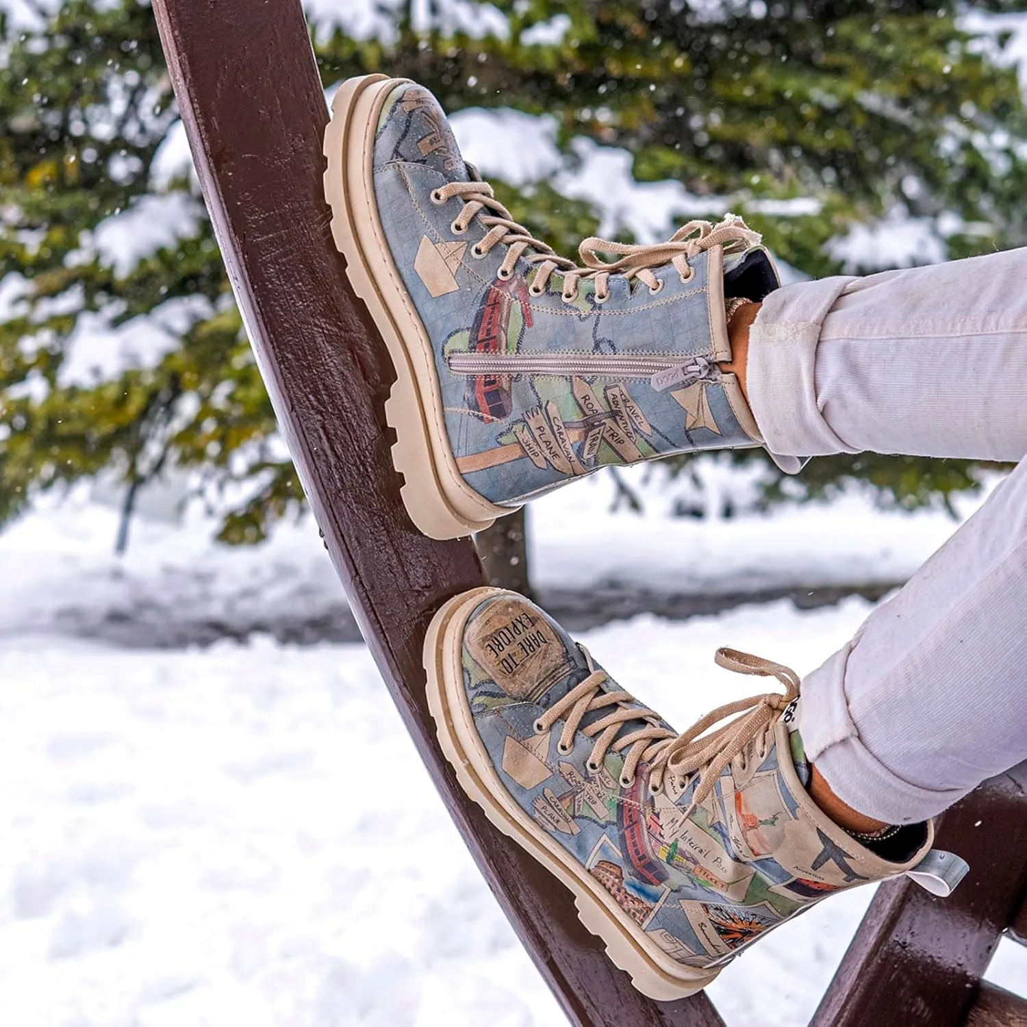Gisele Boots for Women - Handmade and Vegan Leather Mid Calf Boots for Women,