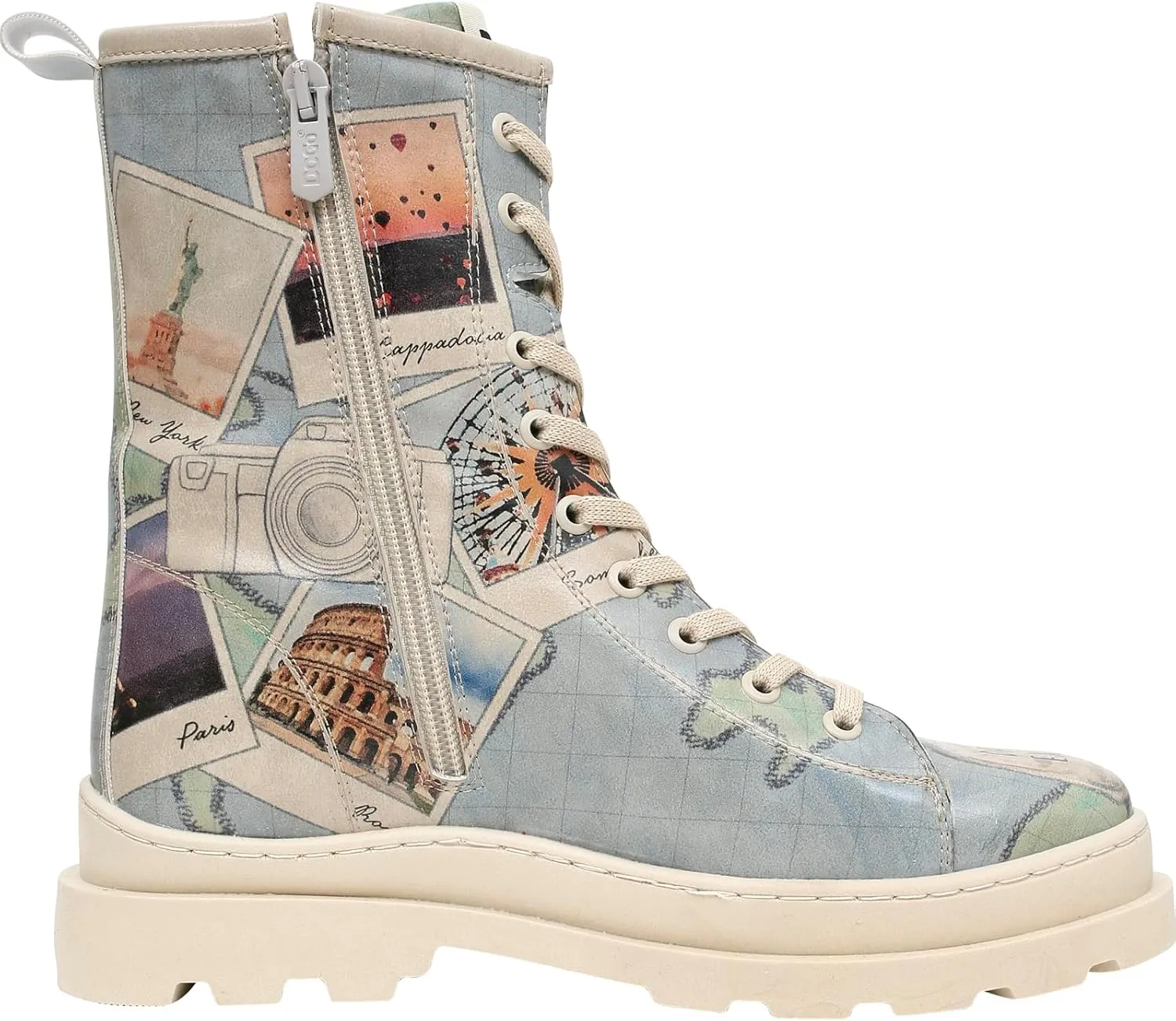 Gisele Boots for Women - Handmade and Vegan Leather Mid Calf Boots for Women,