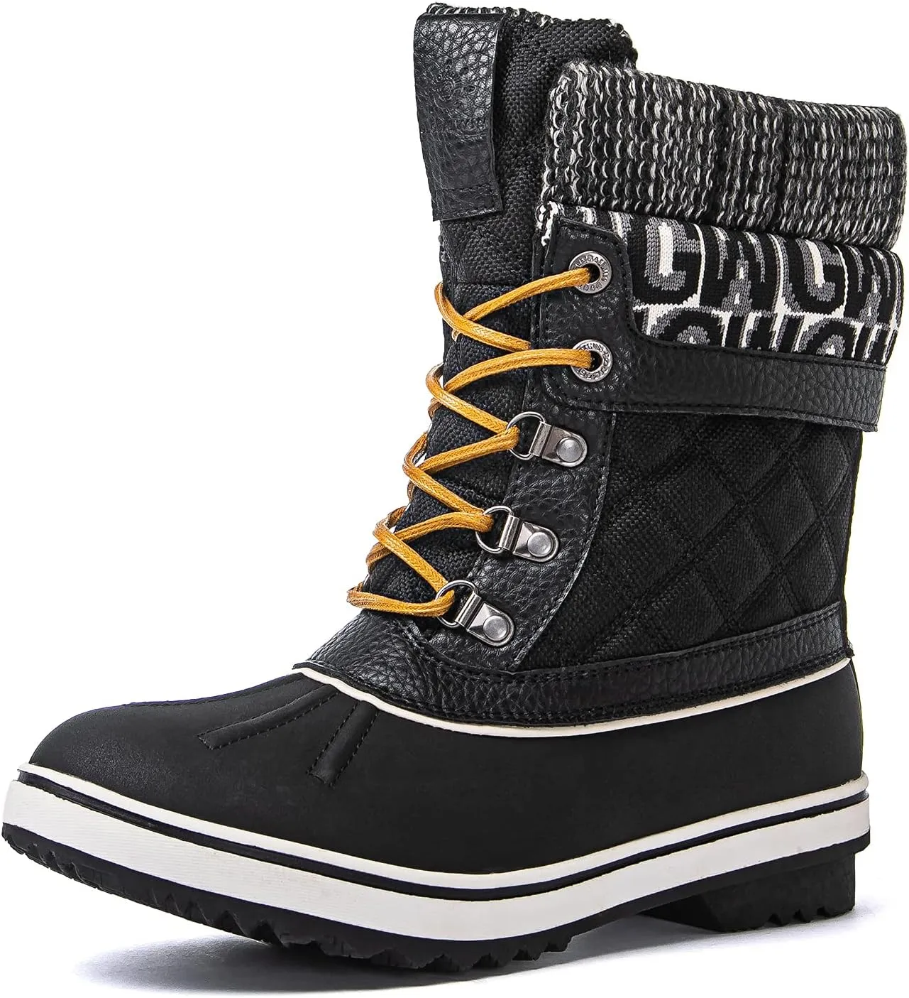 GLOBALWIN Women's Waterproof Winter Boots Snow Boots For Women