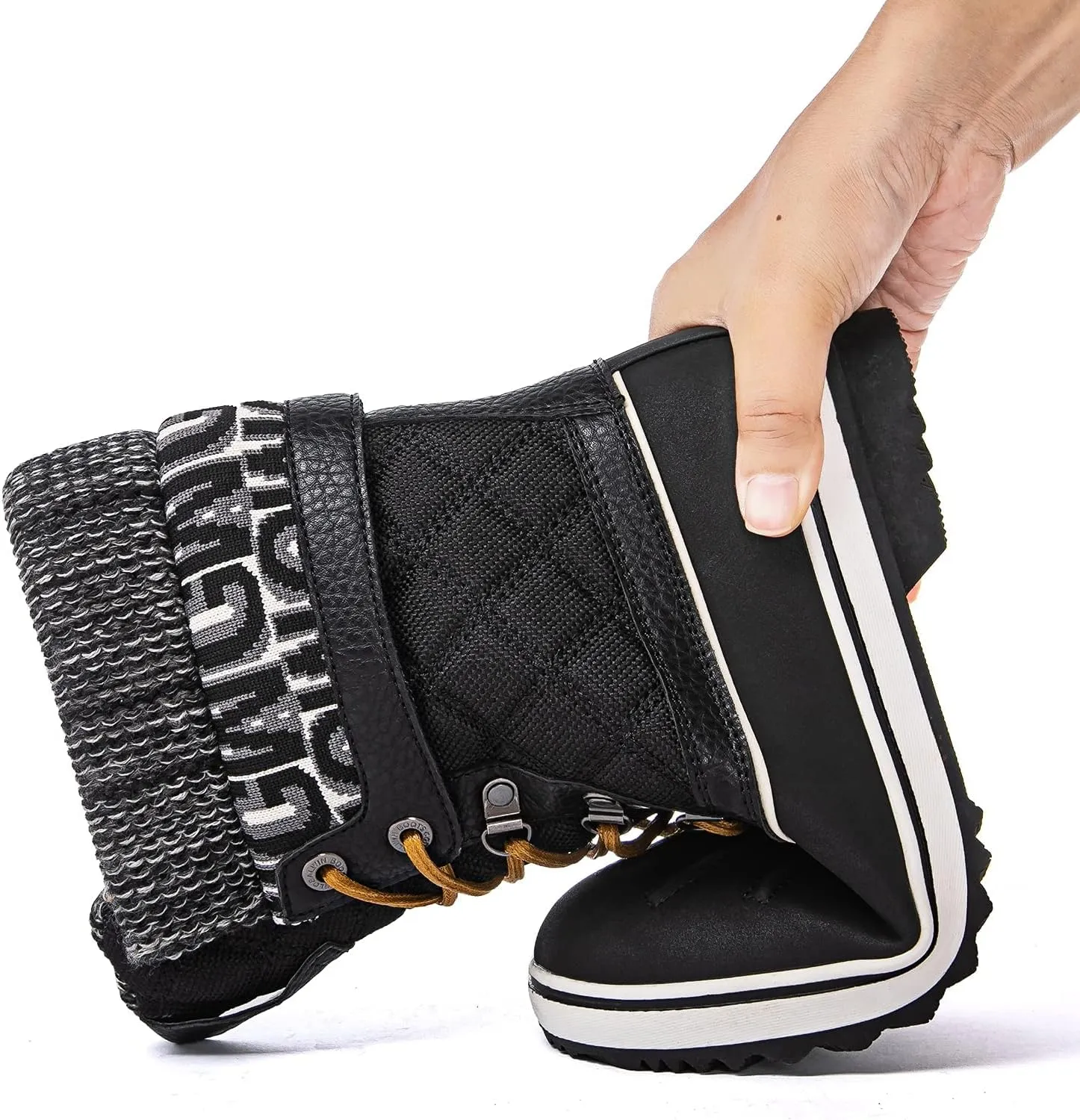 GLOBALWIN Women's Waterproof Winter Boots Snow Boots For Women