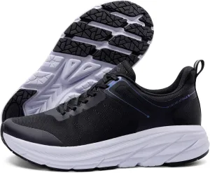 Grand Attack Men's Road Running Walking Shoes | Max Cushioned Comfort | Durable Non-Slip | Breathable Athletic Tennis Cross-Training Sneakers