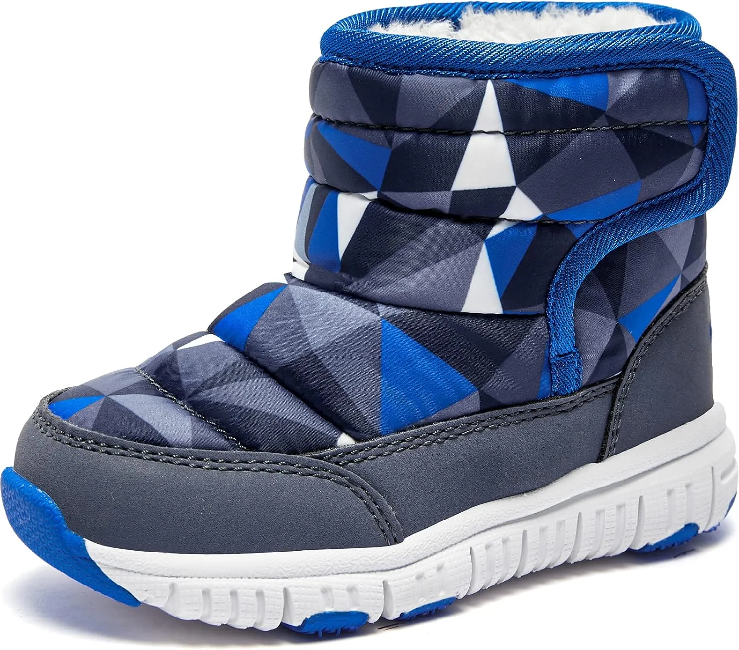 HOBIBEAR Boys Girls Toddler Snow Boots Waterproof Slip Resistant Outdoor Winter Shoes(Toddler/Little Kids/Big Kids)
