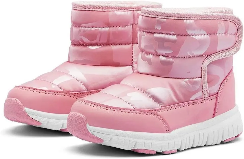 HOBIBEAR Boys Girls Toddler Snow Boots Waterproof Slip Resistant Outdoor Winter Shoes(Toddler/Little Kids/Big Kids)