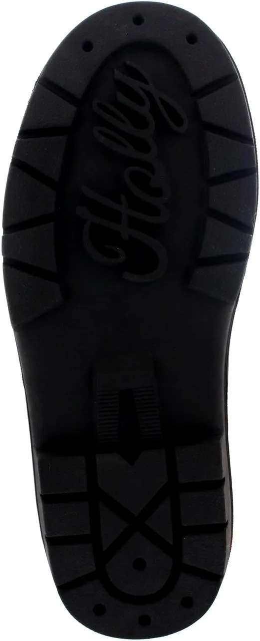 Holly Womens Twin Button Waterproof Winter Snow Boots