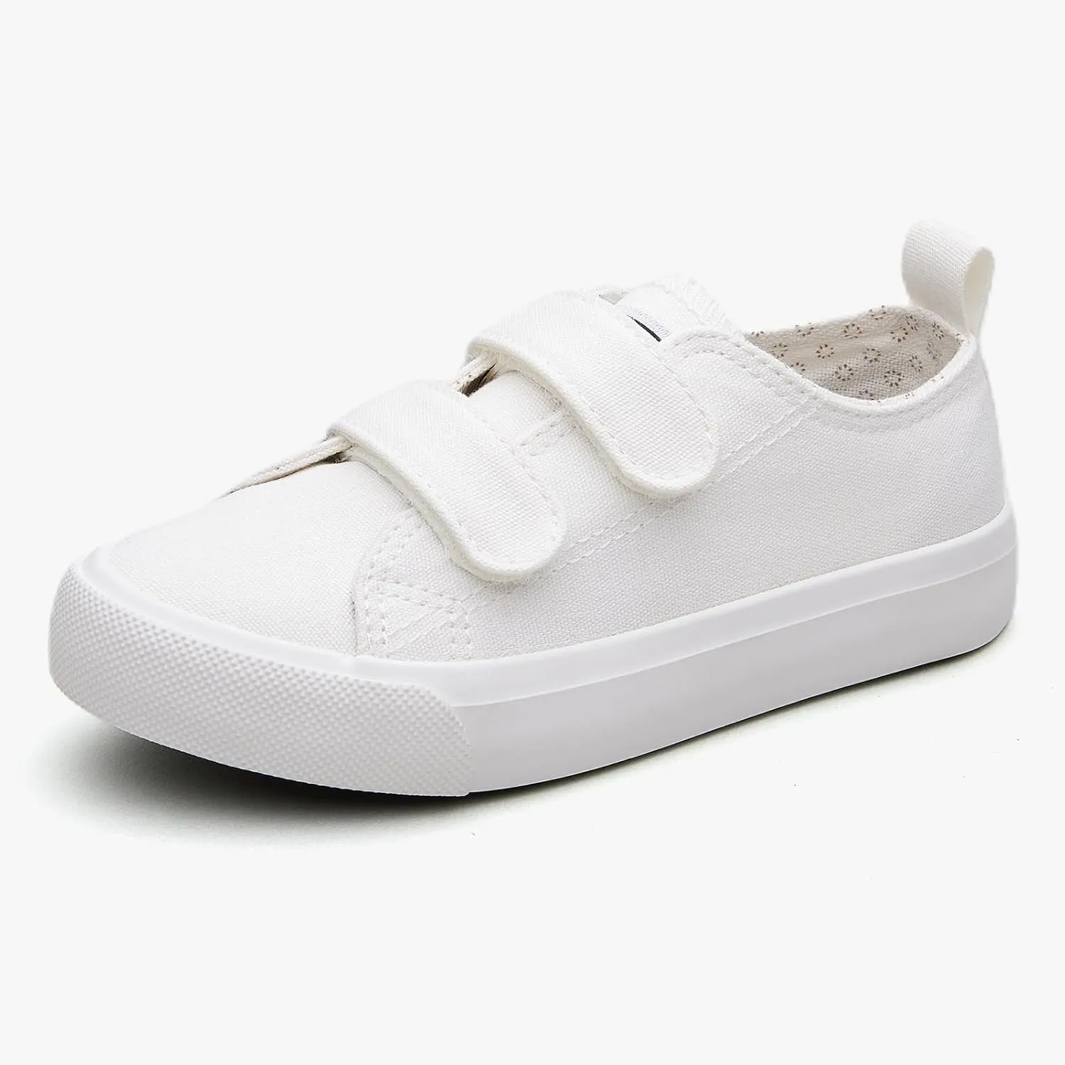 Hook Loop Canvas Sneakers for Girls and Boys Soft Fashion Shoes